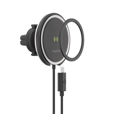 Mophie Snap+ Wireless Vent Mount-15W MagSafe Compatible - Black - Accessories